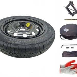 Spare wheel + set with cover Mercedes M W164 (2005-2011) - 155/90R18