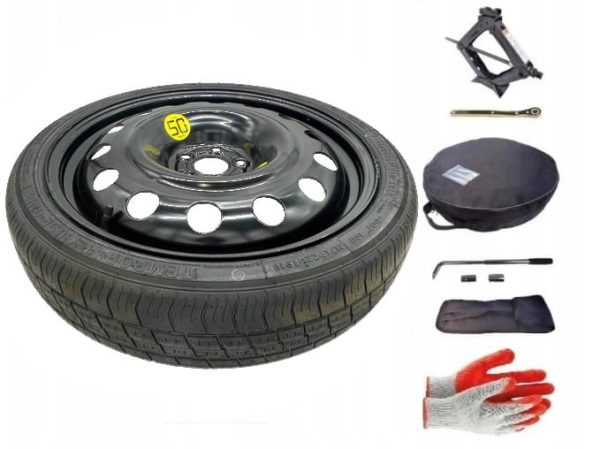 Spare wheel + set with cover Volkswagen Polo VI (2017-present) - 125/60R18