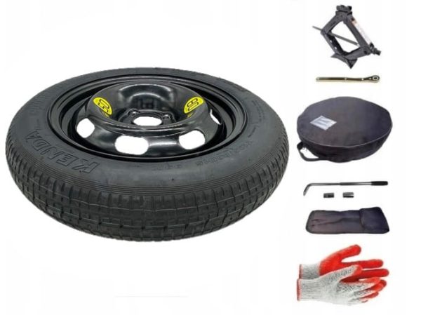 Spare wheel + set with cover Peugeot Partner II (2008-2018) - 15 inches