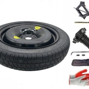 Spare wheel + set with mounting bolt Volkswagen Golf VI (2008-2012) - 17 inches