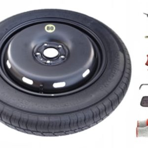 Spare wheel + set with mounting screw SsangYong Korando IV (2010-2019) - 17 inches