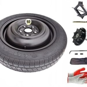 Spare wheel + set with mounting bolt Toyota Auris I (2006-2012) - 15 inches
