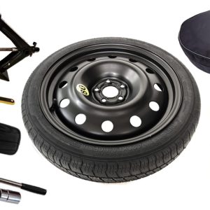 Spare wheel + set with cover Peugeot 807 I (2002-2014) - 17 inches