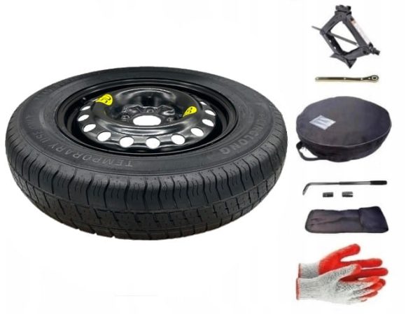 Spare wheel + set with cover Chrysler Voyager V (2008-2016) - 16 inches