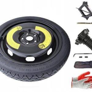 Spare wheel + set with mounting bolt Volkswagen Golf V (2003-2009) - 125/70R18 Continental