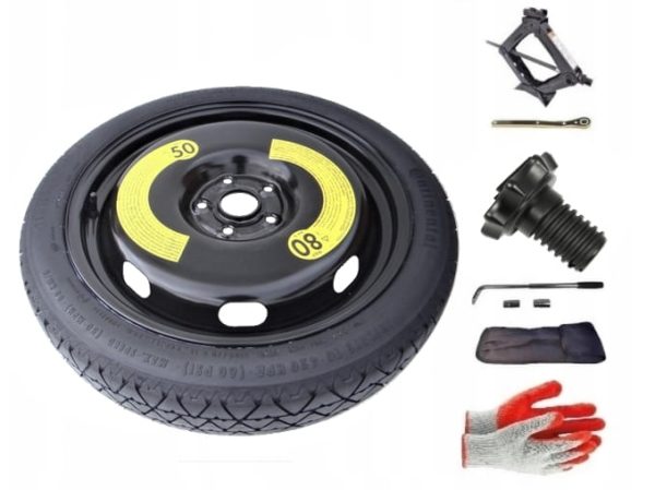 Spare wheel + set with mounting bolt Audi RS3 8V (2017-present) - 125/70R18 Continental
