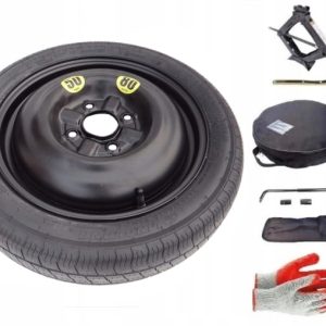 Spare wheel + set with cover Kia Cerato I (2003-2008) - 15 inches