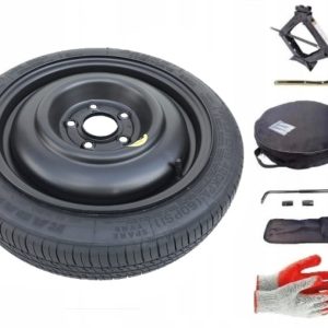 Spare wheel + set with cover Mazda Premacy I (1999-2005) - 15 inches