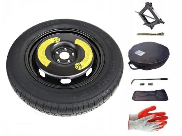 Spare wheel + set with cover Mercedes ML AMG W164 (2005-2011) - 18 inches