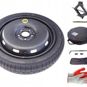 Spare wheel + set with cover Mercedes SLK R172 (2011-2016) - 17 inches