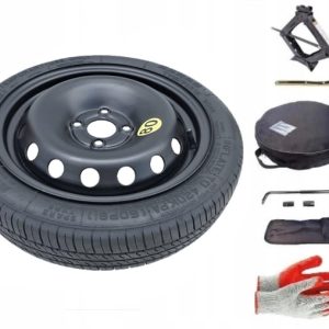 Spare wheel + set with cover Renault Clio II (1998-2008) - 15 inches