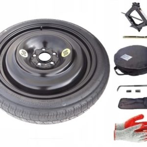 Spare wheel + set with cover Saab 9-3 II (1998-2003) - 18 inches