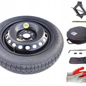 Spare wheel + set with cover Saab 9-5 I (1997-2009) - 16 inches