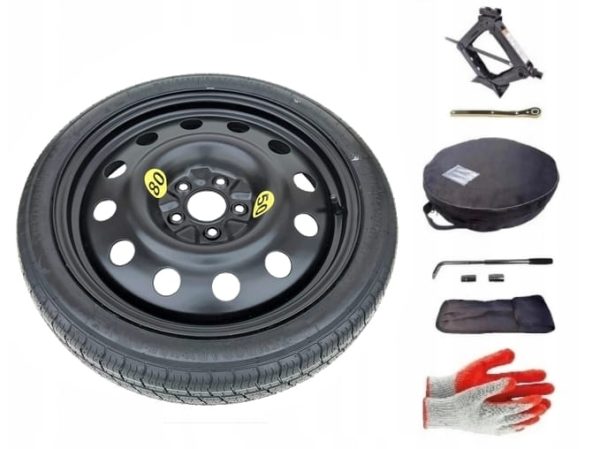 Spare wheel + set with cover Saab 9-5 II (2010-2012) - 18 inches