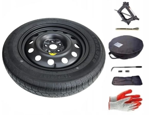 Space-saver wheel + set with cover Toyota bZ4X I (2022-present) - 18 inches