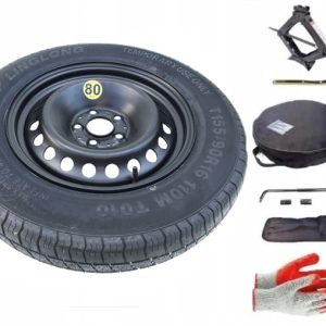Spare wheel + set with cover Volkswagen Tiguan I (2007-2015) - 16 inches