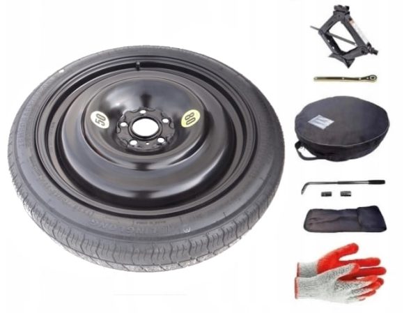 Spare wheel + set with cover Volvo S80 I (1998-2006)) - 18 inches