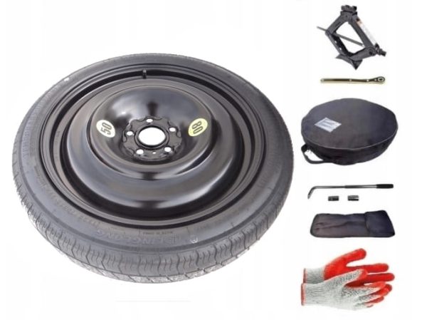 Spare wheel + set with cover Volvo XC70 II (2001-2007) - 18 inches