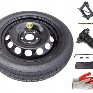 Spare wheel + set with mounting bolt Volkswagen Golf Sportsvan (2014-2020) - 16 inches
