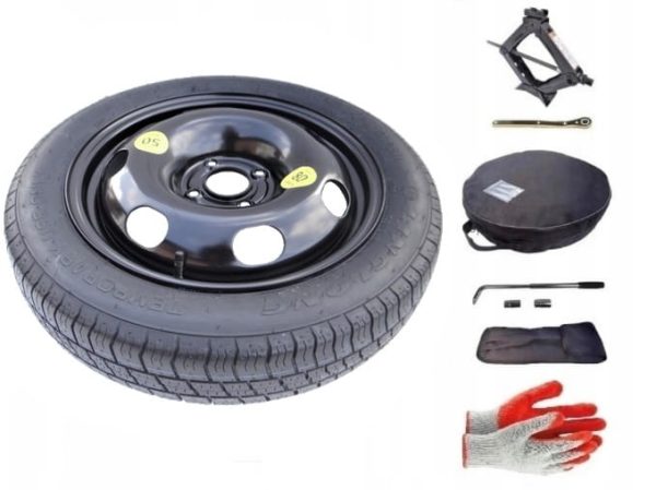 Spare wheel + set with cover Peugeot Partner I (1996-2008) - 16 inches