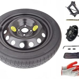 Spare wheel + set with mounting bolt Renault Megane II (2002-2010) - 16 inches