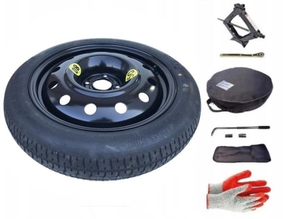 Spare wheel + set with cover Citroen C4 Picasso I (2006-2013) - 17 inches UNIROYAL