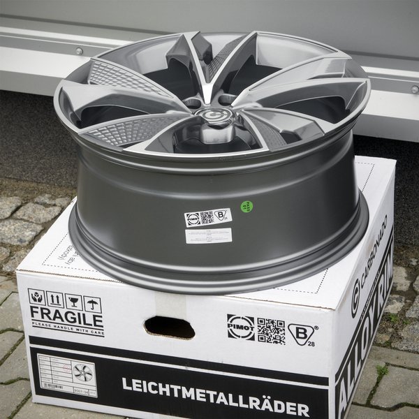ALLOY WHEELS 19'' 5X112 CARBONADO LUXURY AFP - Image 6